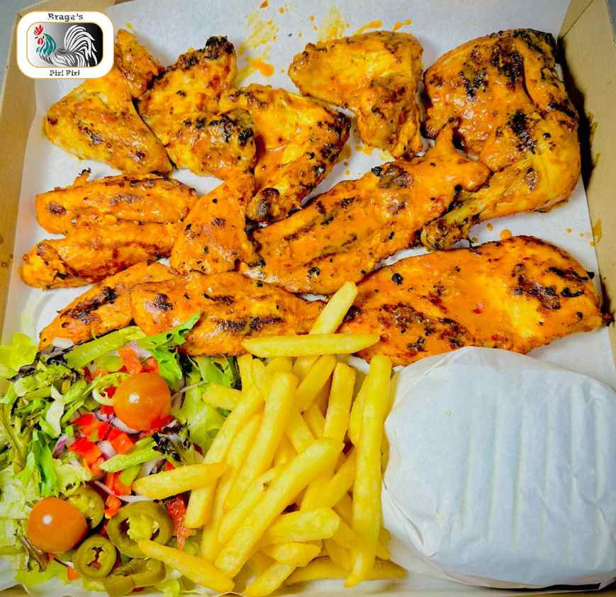 combo box served at Braga’s Piri Piri takeaway in Glasgow